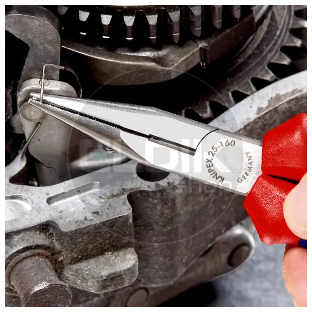 Knipex 25 02 160 Radiotang recht + zijsnijder 160 mm