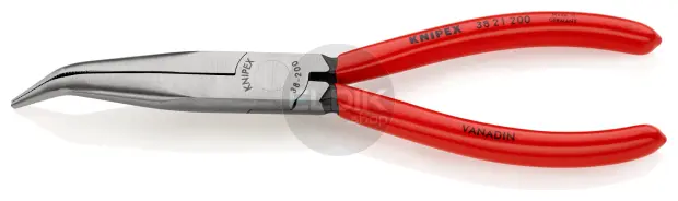 Knipex 38 21 200 Mechanikatang geb. halfronde bek 200 mm