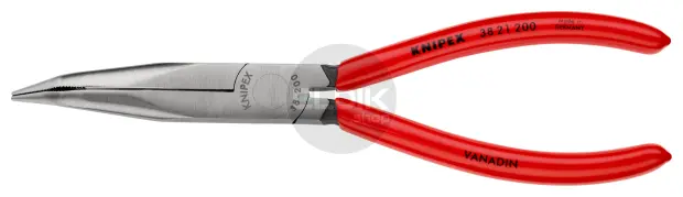 Knipex 38 21 200 Mechanikatang geb. halfronde bek 200 mm