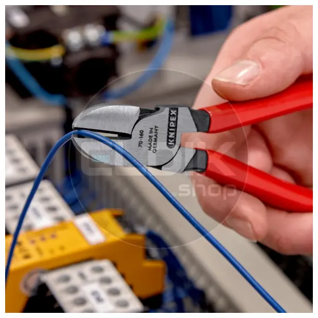 Knipex 70 01 160 Zijsnijtang gepolijst/kunststof 160 mm