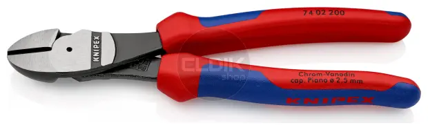 Knipex 74 02 200 Kracht-Zijsnijtang gep./comfort 200 mm