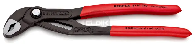Knipex 87 01 250 Waterpomptang Cobra gepolijst 250 mm