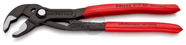 Knipex 87 01 250 Waterpomptang Cobra gepolijst 250 mm