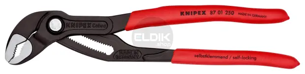 Knipex 87 01 250 Waterpomptang Cobra gepolijst 250 mm