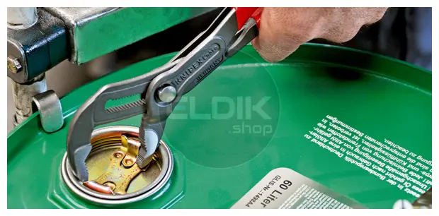 Knipex 87 01 250 Waterpomptang Cobra gepolijst 250 mm