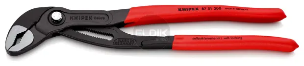 Knipex 87 01 300 Waterpomptang Cobra gepolijst 300 mm