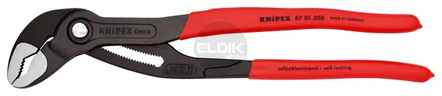 Knipex 87 01 300 Waterpomptang Cobra gepolijst 300 mm