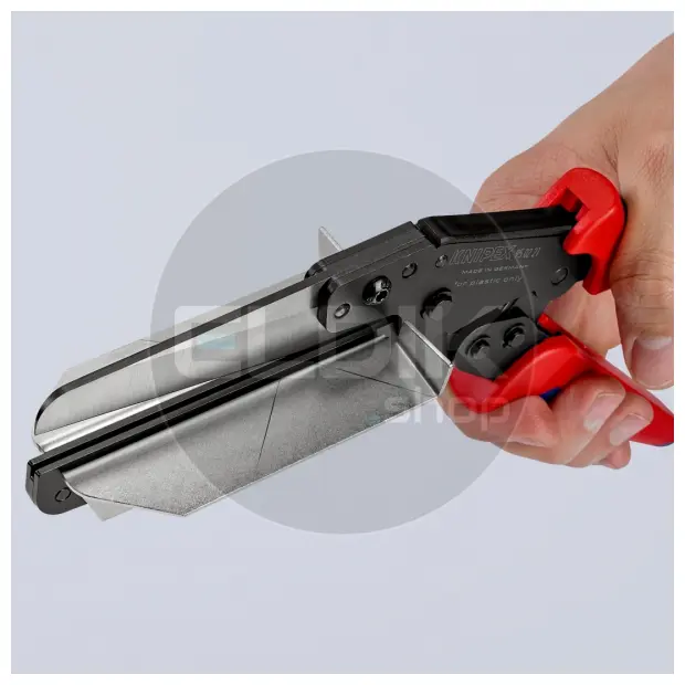 Knipex 95 02 21 Schaar voor kabelgoten met aanslag