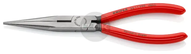 Knipex 26 11 200 Telefoontang recht + zijsn. 200 mm