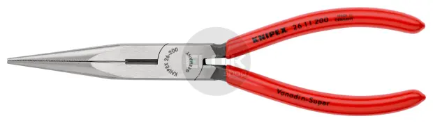 Knipex 26 11 200 Telefoontang recht + zijsn. 200 mm