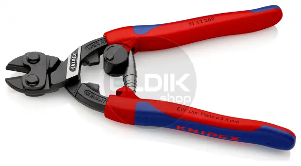 Knipex 71 12 200 Boutensnijtang Cobolt met veer