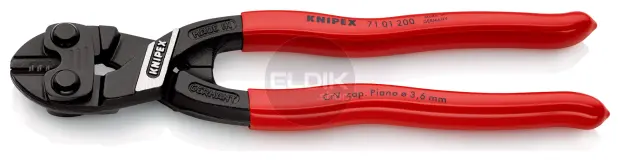 Knipex 71 01 200 Boutensnijtang Cobolt