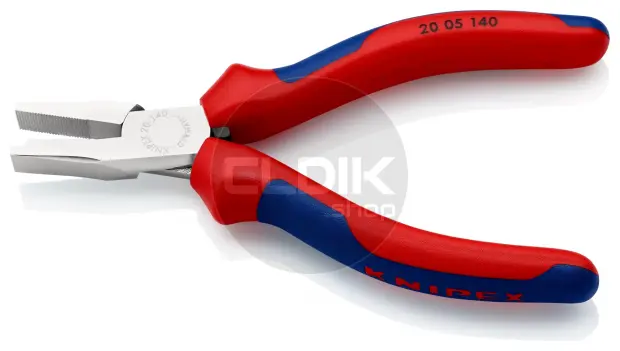 Knipex 20 05 140 Platbuigtang verchr../comfort 140 mm
