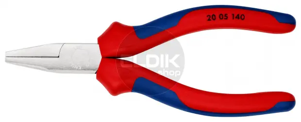 Knipex 20 05 140 Platbuigtang verchr../comfort 140 mm