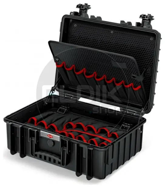 Knipex Robust23 24 Delige Gevulde Gereedschapskoffer - Elektra - 00 21 34 HL S2