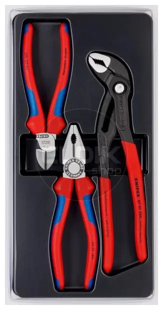 Knipex 00 20 09 V01 Tangenset Bestseller 3-delig