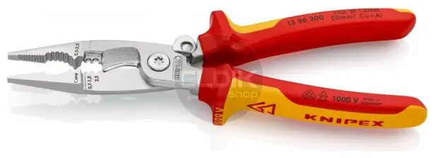 Knipex 13 96 200 Elektro-Installatietang VDE