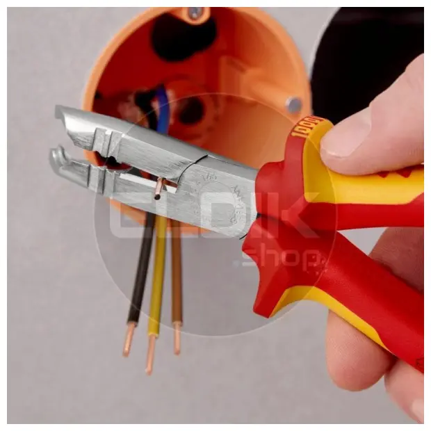 Knipex 13 46 165 Striptang slanke kop VDE 165 mm