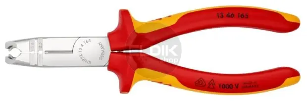 Knipex 13 46 165 Striptang slanke kop VDE 165 mm
