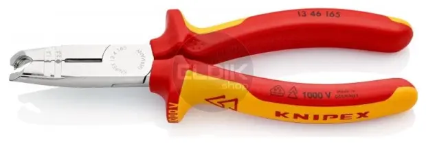Knipex 13 46 165 Striptang slanke kop VDE 165 mm