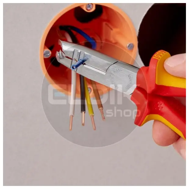 Knipex 13 46 165 Striptang slanke kop VDE 165 mm