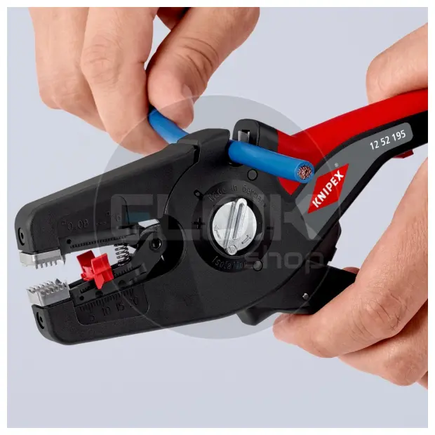 Knipex PreciStrip16 Automatische striptang 0,08 tot 16 mm² - 12 52 195