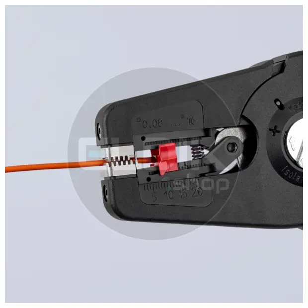Knipex PreciStrip16 Automatische striptang 0,08 tot 16 mm² - 12 52 195