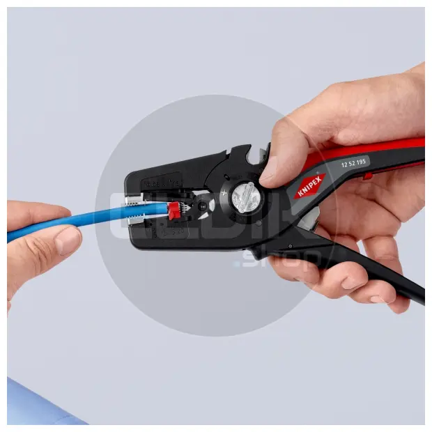 Knipex PreciStrip16 Automatische striptang 0,08 tot 16 mm² - 12 52 195