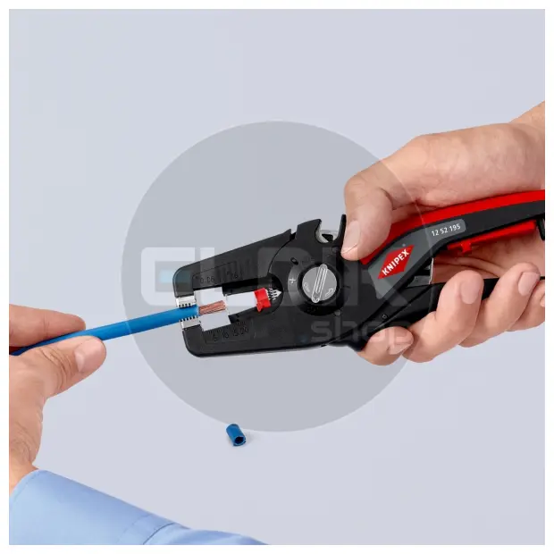 Knipex PreciStrip16 Automatische striptang 0,08 tot 16 mm² - 12 52 195