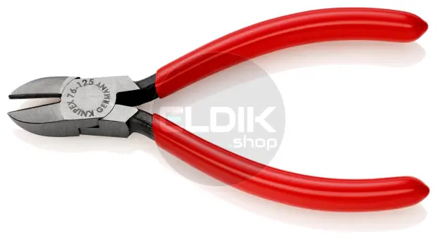 Knipex 76 01 125 Zijsnijtang met facet 125 mm