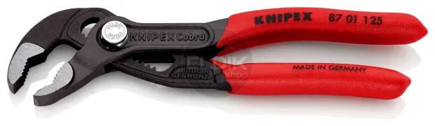 Knipex 87 01 125 Waterpomptang Cobra gepolijst 125 mm