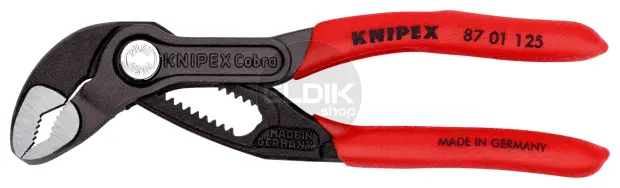 Knipex 87 01 125 Waterpomptang Cobra gepolijst 125 mm