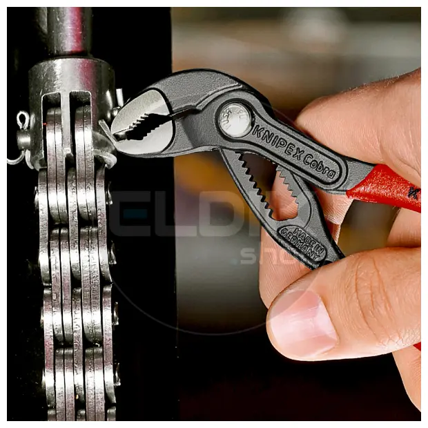 Knipex 87 01 125 Waterpomptang Cobra gepolijst 125 mm