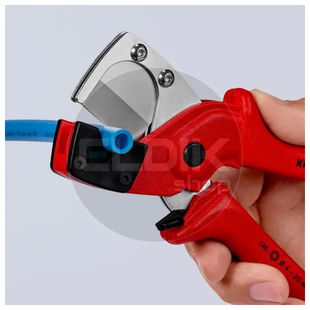 Knipex 90 10 185 Buizensnijder meerlaagse & pnew. slangen