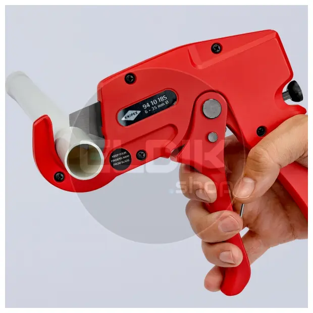 Knipex 94 10 185 Pijpsnijder voor kunststof