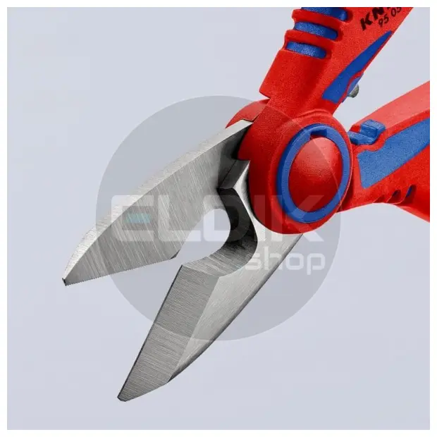 Knipex 95 05 10 SB Elektricienschaar met krimpfunctie