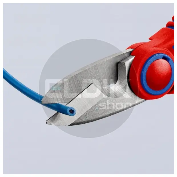 Knipex 95 05 10 SB Elektricienschaar met krimpfunctie