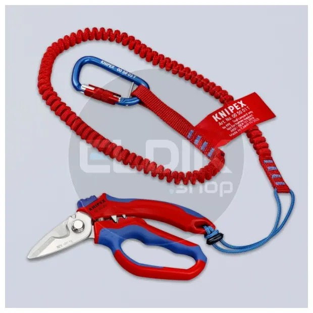 Knipex 95 05 20 SB Elektricienschaar met krimpfunctie