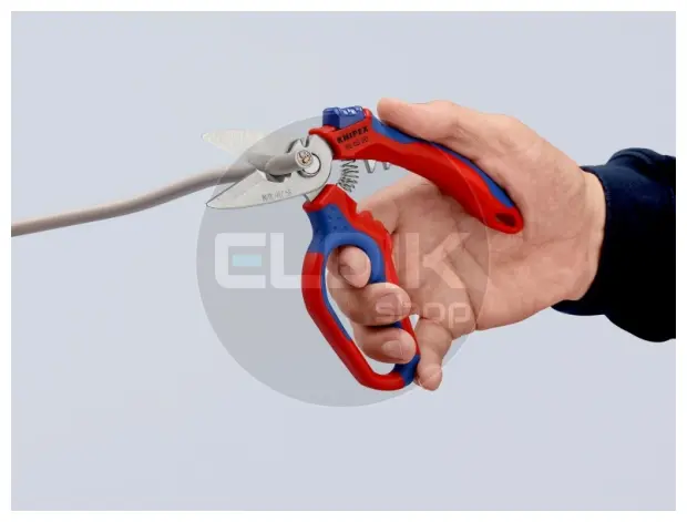 Knipex 95 05 20 SB Elektricienschaar met krimpfunctie