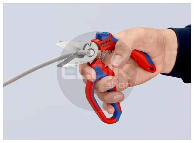 Knipex 95 05 20 SB Elektricienschaar met krimpfunctie