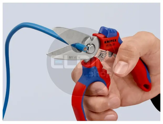 Knipex 95 05 20 SB Elektricienschaar met krimpfunctie
