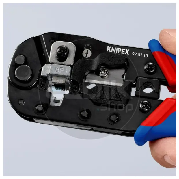 Knipex 97 51 13 UTP krimptang voor RJ45