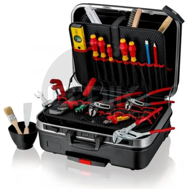 Knipex BIG Basic Move 31 Delige Gevulde Gereedschapskoffer - Sanitair - 00 21 06 HK S