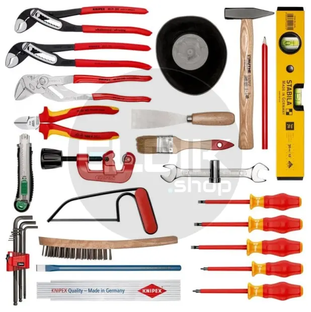 Knipex BIG Basic Move 31 Delige Gevulde Gereedschapskoffer - Sanitair - 00 21 06 HK S