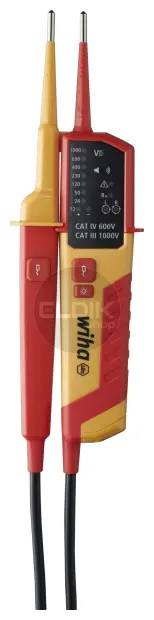 Wiha 45216 Spanningszoeker en continuteitstester 12 - 1.000 V AC, CAT IV