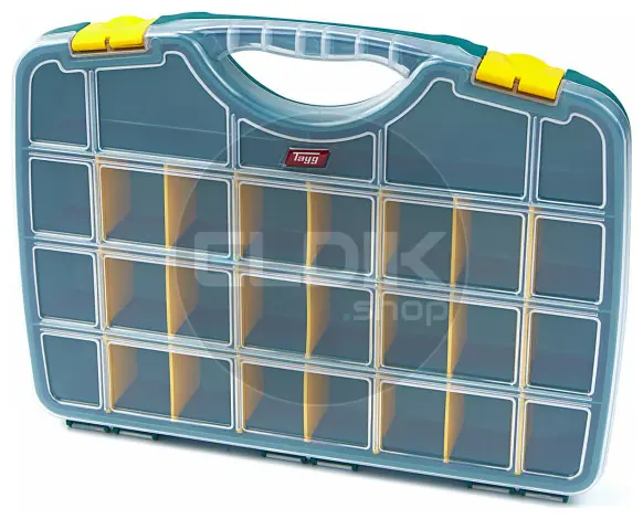 Tayg Multibox 3 Assortimentsdoos 4-delig - L530 x B376 x H430 mm - Groen - 303005