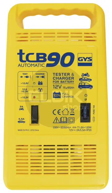 Gys TCB 90 AUTOMATIC Acculader 12V - 023260