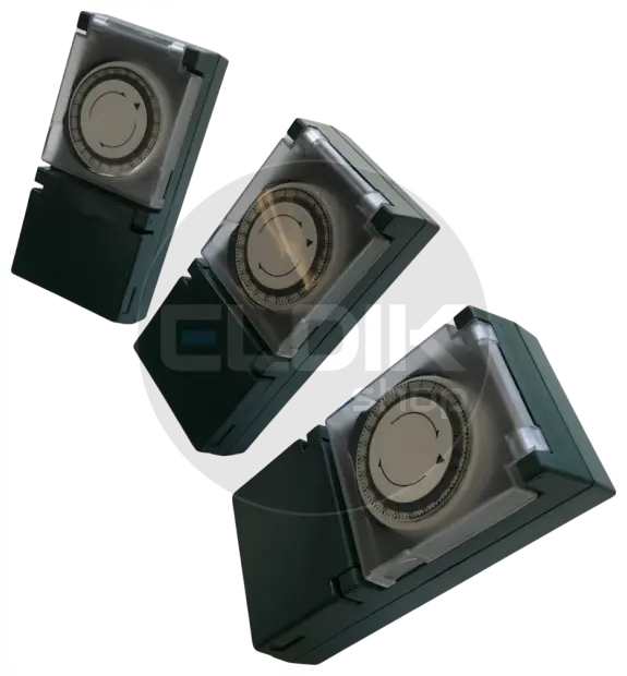 Analoge schakelklok outdoor (3 stuks)