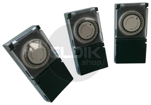 Analoge schakelklok outdoor (3 stuks)
