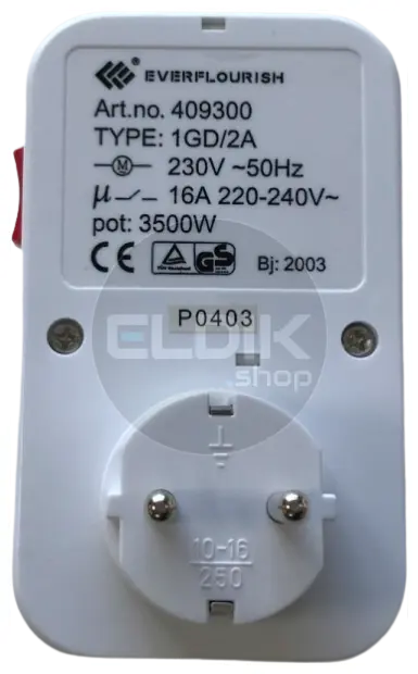 409300 Tijdschakelklok 24 uur